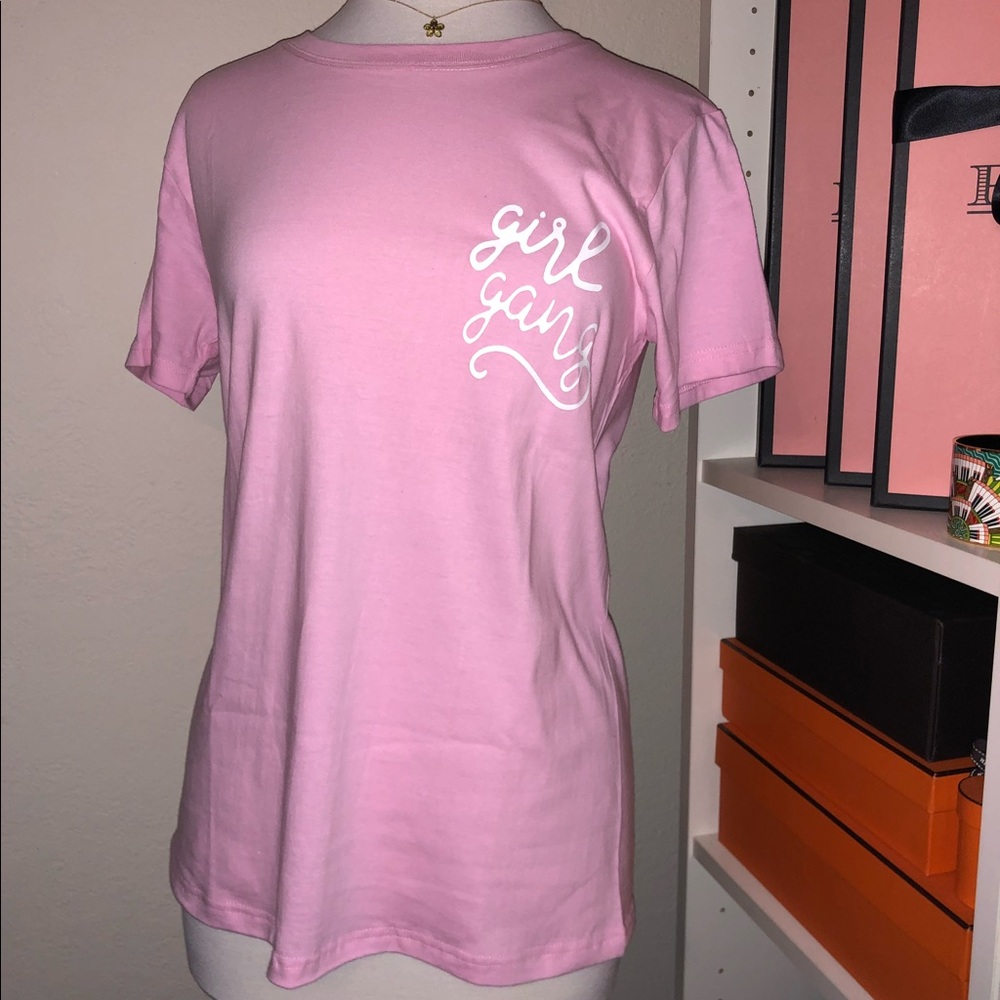 Girl Gang Graphic Tee T-Shirt Feminist Lady Boss